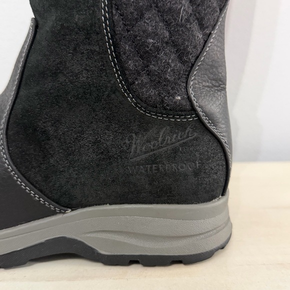 Woolrich Black and Gray Winter Boots size 8 - Picture 2 of 9